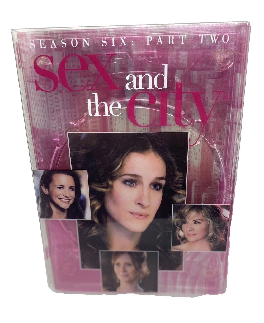 Sex and the City - Season 6 Part 2 TV Series DVD 2004 3-Disc Comedy